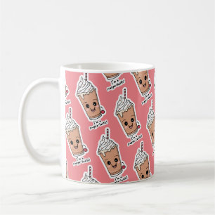 Ich bin Frappe-tastisch Rahm mit Schlagsahne Kaffeetasse