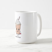 Ich bin Frappe-tastisch | Rahm mit Schlagsahne Kaffeetasse (VorderseiteRechts)