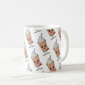 Ich bin Frappe-tastisch | Rahm mit Schlagsahne Kaffeetasse (VorderseiteRechts)