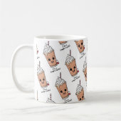 Ich bin Frappe-tastisch | Rahm mit Schlagsahne Kaffeetasse (Links)