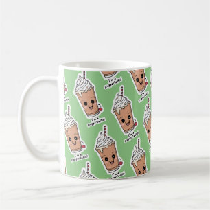 Ich bin Frappe-tastisch Rahm mit Schlagsahne Kaffeetasse