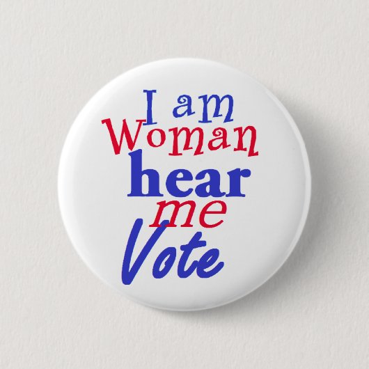 ICH BIN FRAU BUTTON (Vorderseite)