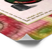 Ich bin Frau hören, wie ich nähe Poster (Ecke)