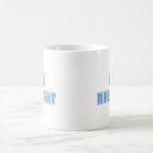 Ich bin Frau Richtig Kaffeetasse (Mittel)