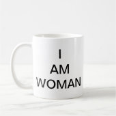 ICH BIN FRAUEN-TASSE KAFFEETASSE (Links)