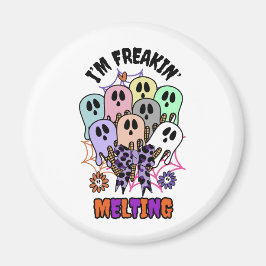 Ich bin Freakin, ich schmelze Halloween-Eiscreme-G Magnet