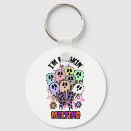 Ich bin Freakin, ich schmelze Halloween-Eiscreme-G Schlüsselanhänger