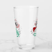 Ich bin Freaking Jolly | Funny Festival Christmas Glas (Links)