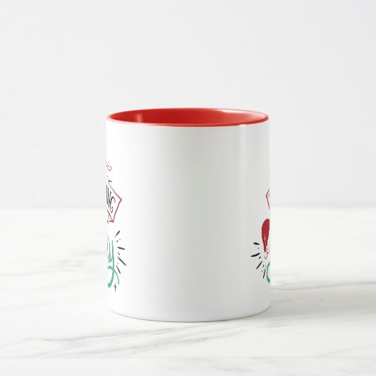 Ich bin Freaking Jolly | Funny Festival Christmas  Tasse (Zentrum)