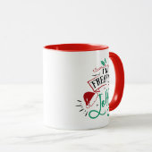 Ich bin Freaking Jolly | Funny Festival Christmas Tasse (VorderseiteRechts)