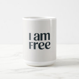 Ich bin frei kaffeetasse