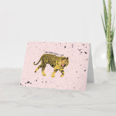 Ich bin frei über dich Valentine Karte (Vorderseite)