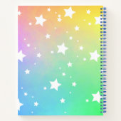 "Ich bin freundlich" Notebook Notizblock (Rückseite)