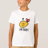 Ich bin Fried Funny Tempura Sushi Pun T-Shirt (Vorderseite)