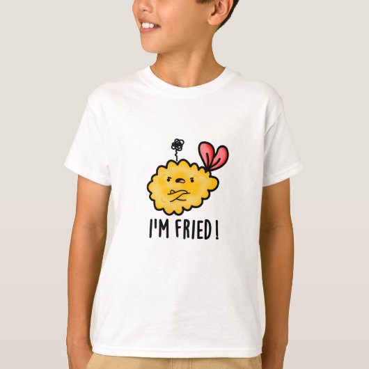 Ich bin Fried Funny Tempura Sushi Pun T-Shirt (Vorderseite)