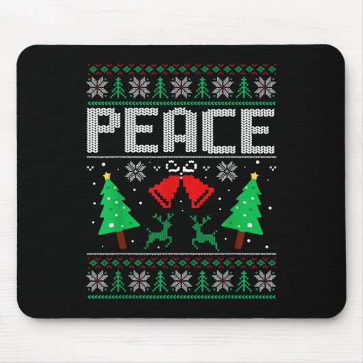 Ich bin Friede - ich komme in Frieden und bin mit Mousepad (Vorne)