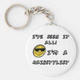 Ich bin Friseurin Schlüsselanhänger