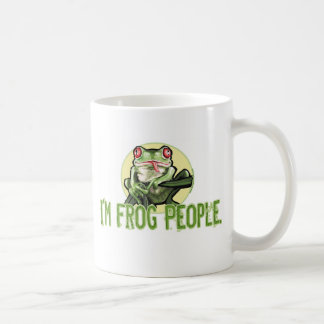 Ich bin Frog People. Tasse