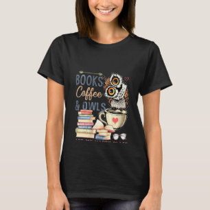 Ich bin froh, dass ich in den Büchereien Kaffee un T-Shirt