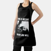 Ich bin froh, dass ich meine Arbeit gut mache Schürze (InSitu)