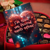 Ich bin froh, dass wir uns gegenseitig Valentine C Einladung