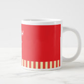 Ich bin froh, rot zu sein Jumbo-Tasse (Rechts)