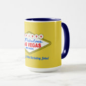 Ich bin FÜNFZIG in LAS VEGAS Tasse (VorderseiteRechts)