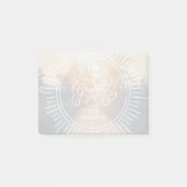 Ich bin für Abenteuer dankbar Post-it Klebezettel (Vorderseite)