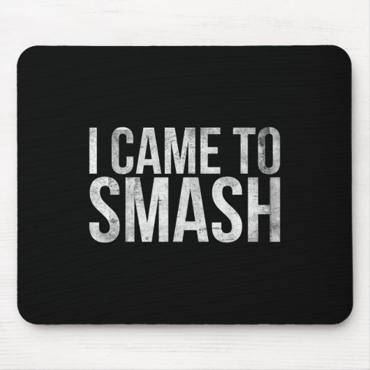 Ich bin für Badminton Player oder Badminton gekomm Mousepad (Vorne)