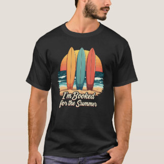 Ich bin für den Sommer ausgebucht – Lustiger Leses T-Shirt