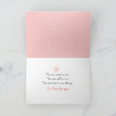 Ich bin für dich da, egal welche Karte (Innenseite)