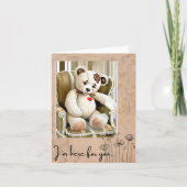 Ich bin für dich da... karte (Vorderseite)