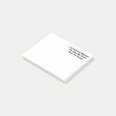 Ich bin für dich da post-it klebezettel (angewinkelt)