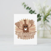 Ich bin für dich unterwegs! postkarte (Stehend Vorderseite)