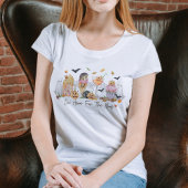 Ich bin für die Boos hier | Halloween-T - Shirt tr