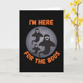 Ich bin für die Boos hier Karte (Gelbe Blume)