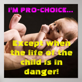Ich bin für die Wahl, außer...PRO LIFE 2 Poster