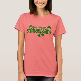 Ich bin für ein paar Shenanigans Ringer T-Shirt