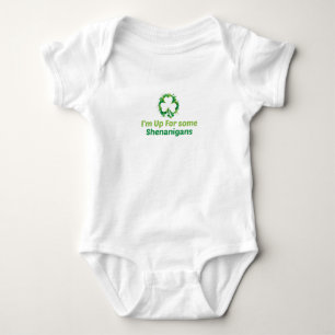 Ich bin für einige Shenanigans, St. Patrick's, Nie Baby Strampler