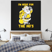 Ich bin für Ho hier Leinwanddruck (Insitu (Schlafzimmer))