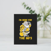 Ich bin für Ho hier Postkarte (Stehend Vorderseite)