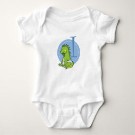 Ich bin für Iguana Baby Strampler