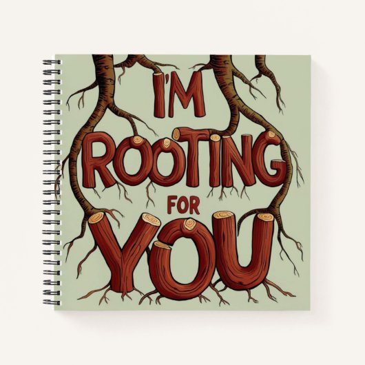 Ich bin für Ihr Notebook Notizblock (Vorderseite)