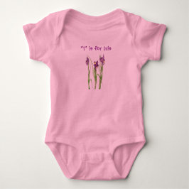 Ich bin für Iris Baby Bodysuit Baby Strampler