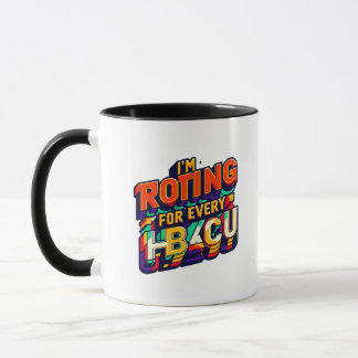 Ich bin für jede HBCU - kühne schwarze Uni p.a. Tasse