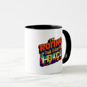 Ich bin für jede HBCU - kühne schwarze Uni p.a. Tasse (VorderseiteRechts)