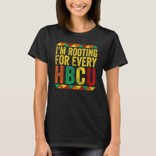 Ich bin für jeden HBCU Black History Monat Pri T-Shirt