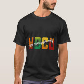 Ich bin für jeden Hbcu Black History Month Stu T-Shirt (Vorderseite)