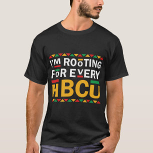 Ich bin für jedes HBCU-Shirt, Afrikaner T-Shirt