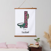 Ich bin für ... personalisiert wandteppich mit holzrahmen (Schlafzimmer)